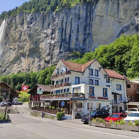 Hotel Restaurant Jungfrau Lauterbrunnen Eksteriør bilde